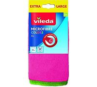 Vileda 151503 trapo para limpiar Microfibra Verde, Rojo 2 pieza(s)