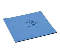 Vileda - Bayetas quickstar 100 microfibra, color azul (1 paquete con 5 unidades)