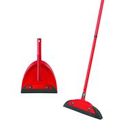 Vileda Besen und Superfeger Classic Kehrset Juego de escobas, Acero, Rojo, normal, 3 Unidades