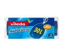 Vileda 120215 - Bolsas de Basura con autocierre, 30 l (15 Unidades)