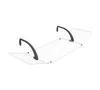 Vileda Brezza 200 | Tendedero de balcón | Brazos súper Resistentes | Brazos Ajustables | Fácil de Abrir y Cerrar