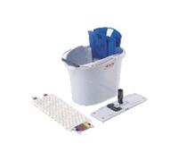 Vileda Cubo con Escurridor, Soporte, Mopa - 1 Kit