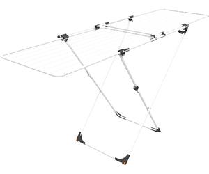 Vileda Duo | Tendedero Extensible | Rejillas superpuestas, ya montadas | Ruedas integradas