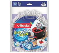 Vileda Recambio Turbo Classic | Paquete de 1 | Apto para Todos los Sistemas de fregonas giratorias Vileda | para Superficies de Suelo Duro | Elimina más del 99 % de Las bacterias Solo con Agua