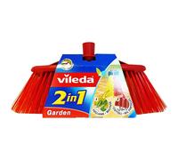 Vileda Garden - Cepillo 2 en 1 para Exteriores, Colores Surtidos