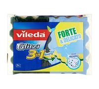 Vileda esponja Glitzi 3 in 1 - 5 paquetes de 2 esponjas [10 esponjas]