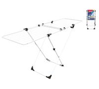 Vileda Estante De Ropa Duo En Acero Inoxidable Extensible De 105 Cm A 209 Cm