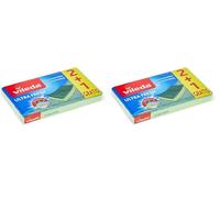 Vileda Estropajos Fibra con Esponja, 3 Unidades (Paquete de 2)