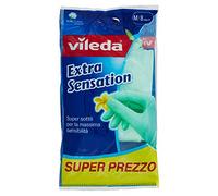 Vileda - Extra Sensation - Guantes multi-usos, talla M - [Pack de 12]