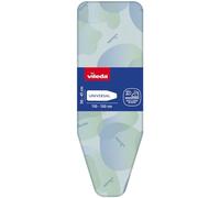 Vileda Funda para Tabla de Planchar Premium 2 en 1, Tamaño Universal para un Planchado más Rápido y Suave, Ajustable a Tablas de 110-130cm de Largo y 38-45cm de Ancho, Fácil de Instalar