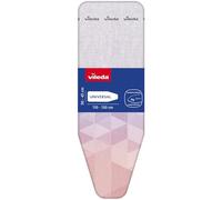Vileda Funda para tabla de planchar Vileda Diamond | Como nueva | Fácil de instalar | Acolchada | Tamaño universal | Certificado Oeko-Tex