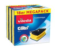 Vileda Glitzi Plus Esponja, 1 Pack (1 x 18 unidades)