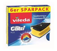 Vileda Glitzi PlusLimpiador de macetas, con efecto contra bacterias, absorbente, paquete de 4 (4 x 6 piezas)