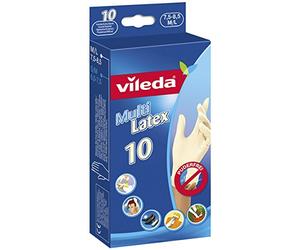 Vileda - Guantes Multi Latex 10 M/L