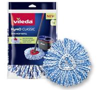 Vileda H2PrO Recambio de Mopa Giratoria, Microfibra, Lavable a Máquina