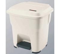 Vileda Hera Contenedor con Pedal, 35 L, Color Beige - 1 Unidad