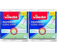 Vileda - Igiene Super - Bayeta Microfibra - 3 Unidades (Paquete de 2)