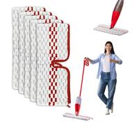 Vileda - Juego de 5 fundas de repuesto para 1 - 2 Spraymax, reutilizables para mopa con función de pulverización, lavable, microfibra, almohadillas de limpieza para todo tipo de suelos