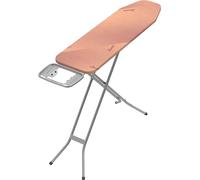 Vileda Leo - Tabla de Planchar con Soporte de Hierro con Inserciones Resistentes al Calor, Funda para Tabla de Planchar de algodón, Transporte Seguro, fácil de Guardar