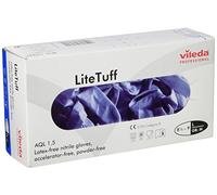 Vileda Litetuff Guantes Nitrilo, Talla Grande - 100 Unidades