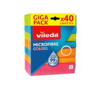 Vileda Microfibra Colors Paquete de 40 Unidades
