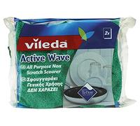 Vileda - Ondattiva milleusi, esponja Lija antiarañazos - 14 paquetes de 3 esponjas [42 Esponjas]