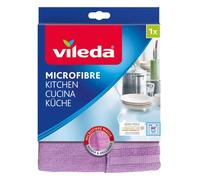 Vileda Paño Microfibra 168876 2 en 1 para cocina con bandas abrasivas de nylon