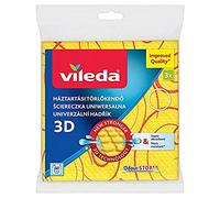 Vileda Paño 3D de poliéster Amarillo 20 x 15 cm 3 piezas