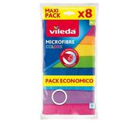 Vileda Paño Microfibra Colors Pack 8