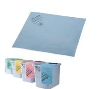 Vileda Profesional 235385 Bayetas Microfibra Azul, 38 x 35cm, 5 Unidades (Paquete de 1), Caja 20 Unidad