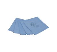 Vileda Professional, Bayeta r-MicronQuick, Azul, 5u, Microfibra Ultrafina reciclada, Elimina 99,99% bacterias y Virus BCoV, 400 Lavados, Secado sin rastros, Tecnología Egolon