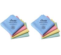 Vileda Professional Bayeta PURmicro Active Colors - Paños de Microfibra (4 Unidades) (Paquete de 2)