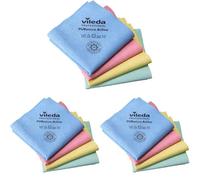 Vileda Professional Bayeta PURmicro Active Colors - Paños de Microfibra (4 Unidades) (Paquete de 3)