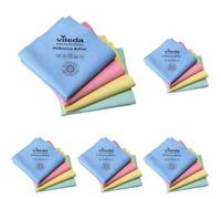 Vileda Professional Bayeta PURmicro Active Colors - Paños de Microfibra (4 Unidades) (Paquete de 5)