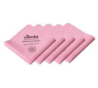 Vileda Professional PURmicro Active Paño de Microfibra Profesional - Resultados Excelentes sin Rayas - Limpieza de Cristales y Ventanas - 35 × 38 cm