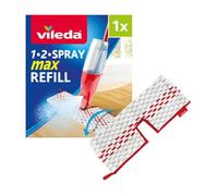 Vileda Recambio 1-2 Spray MAX | Fregona de Microfibra | Almohadilla de Microfibra de Doble Cara | Apta para Todo Tipo de Suelos | Almohadilla Reutilizable | Fregona Sostenible