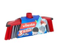 Vileda Recambio Cepillo Antichoque 01319088 3 en 1 Rojo Pack de 2