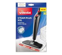 Vileda – Recambio para escoba vaporizador Steam XXL – Pack de 2, 100% microfibra blanco