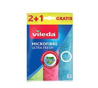 Vileda - Guantes sensibles Talla M, Guantes de látex con Olor a Vainilla, sensibles al Tacto, 1 Par de Guantes