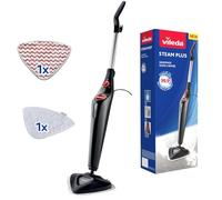 Limpiador de vapor - VILEDA 4023103229747, 1550 W, 0,4 l, 1 barbar, Negro