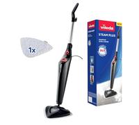Vileda Steam PLUS | Mopa a Vapor | Limpiador a Vapor para un Rendimiento de Limpieza Higiénico | Elimina Hasta el 99.9% de Bacterias y Virus | Todo Tipo de Suelos | Sin Uso de Productos Químicos