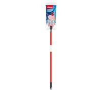 Vileda Fregona Super Mocio Microfibra y Power – Ultra absorbente y desengrasante – Rojo, metal