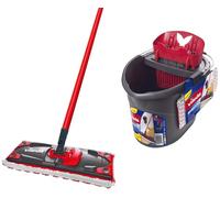 Vileda Supermocio Revolution completo con escurridor y fregona con paño de microfibra Sistema de caja