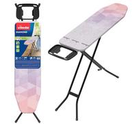 Vileda Tabla de Planchar de Acero Diamond S, Altura Ajustable hasta 91 cm