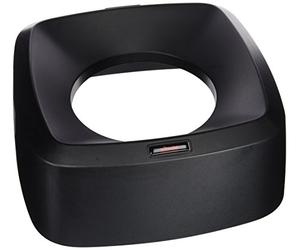 Vileda Tapa de Contenedor, 39 x 39 x 15 cm, Color Negro - 1 Unidad