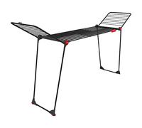 Vileda Tendedero Infinity Flex Ultimate Extensible, Negro Mate, tendido 30 m