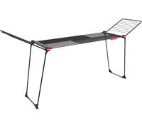 Vileda Tendedero Infinity Flex Ultimate Extensible, Negro Mate, tendido 30 m