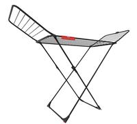 Vileda Extra Ultimate (Black Edition) | Líneas XXL para Evitar Marcas en la Ropa |20 Metros de Espacio de Secado | Soporte para Calcetines | Ruedas Que facilitan su Movimiento