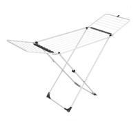 Vileda Tendedero Universal con Patas en X | Fácil de Usar | Rápido de Montar | 18m para secar | Soporte Calcetines | Fácil de Transportar Gracias a Sus Ruedas