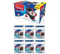 Vileda Turbo Smart mopa, fregona y individual Negro